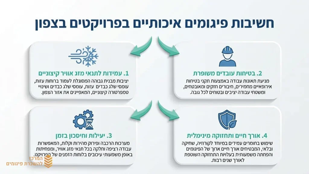 ציוד פיגומים איכותי באתר בנייה